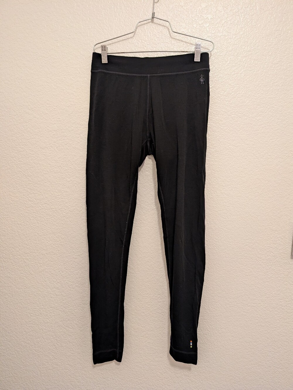 Smartwool Merino Wool Leggings Black Large